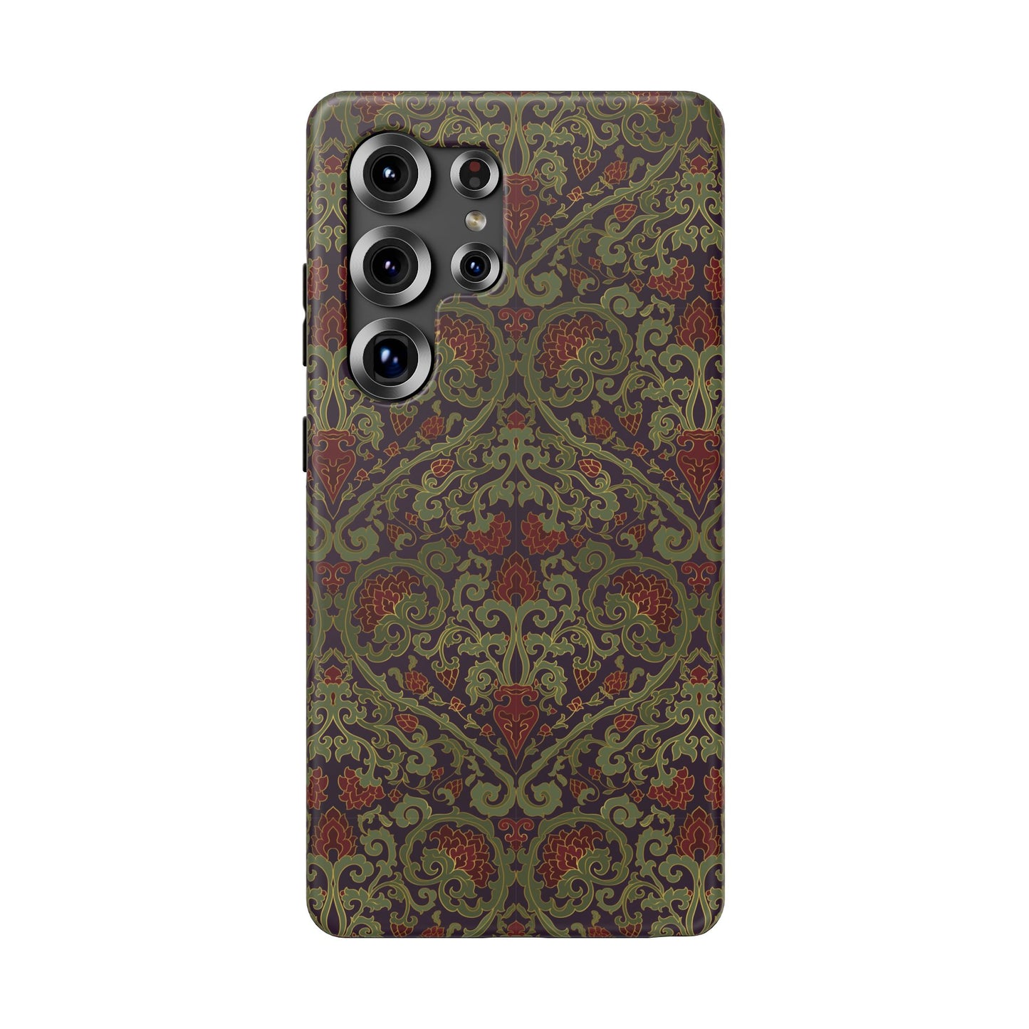 Dark Academia Vintage Tapestry Samsung Galaxy Case - Damask - LucyKay store