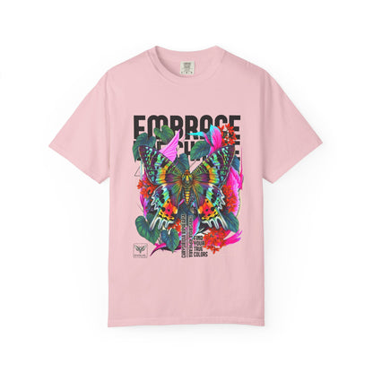 Butterfly Graphic T-Shirt - Colorful Unisex Cotton Tee - LucyKay store