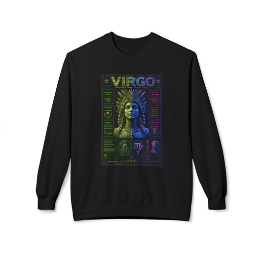 Virgo Zodiac Goddess Sweatshirt