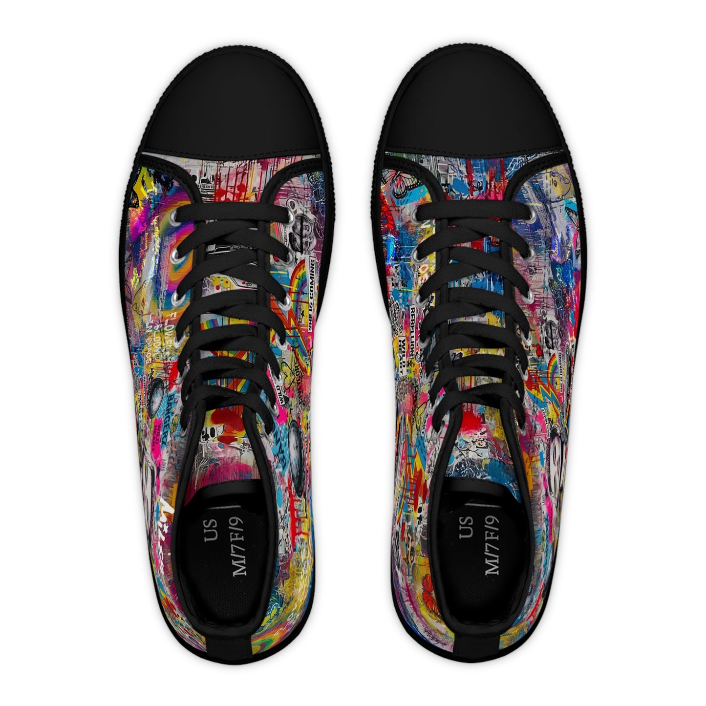 Women’s Graffiti High Top Sneakers - LucyKay store