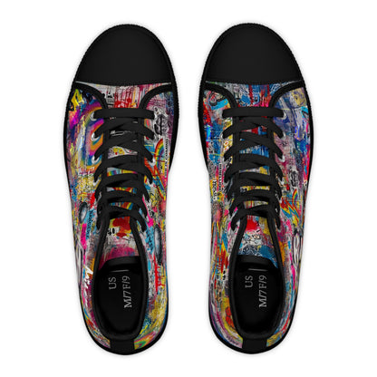 Women’s Graffiti High Top Sneakers - LucyKay store