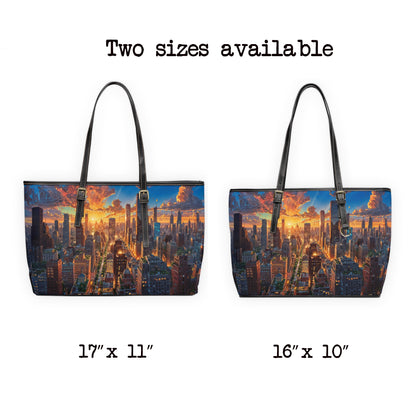 PU Leather Shoulder Bag - City - LucyKay store