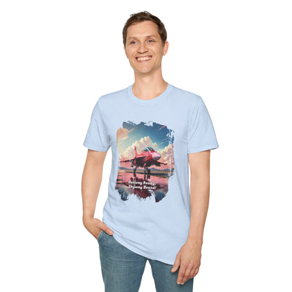 Aviation T-Shirt Unisex - Vintage Plane Graphic Softstyle Tee - LucyKay store