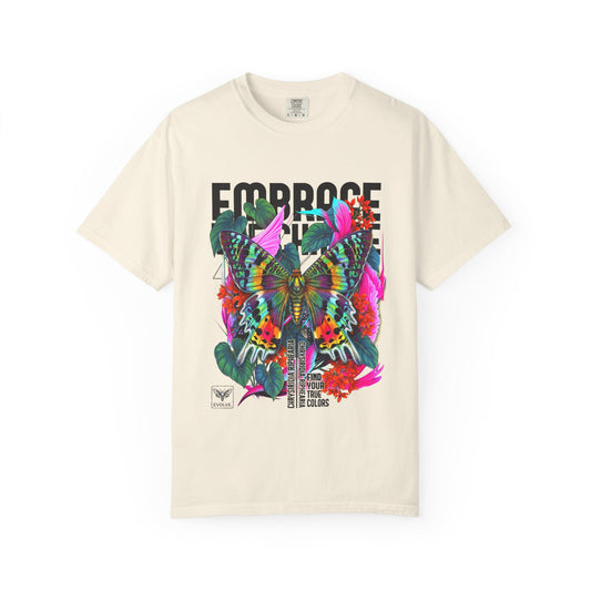 Butterfly Graphic T-Shirt - Colorful Unisex Cotton Tee - LucyKay store