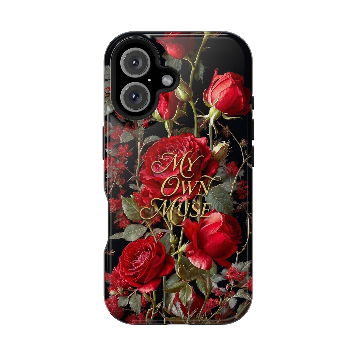 Red Rose Floral iPhone Case - Impact - Resistant Dual - Layer - LucyKay store