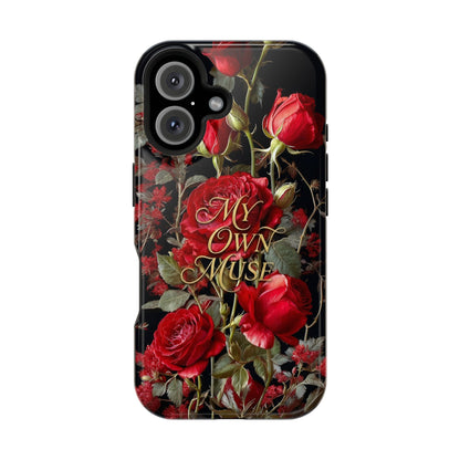 Red Rose Floral iPhone Case - Impact - Resistant Dual - Layer - LucyKay store