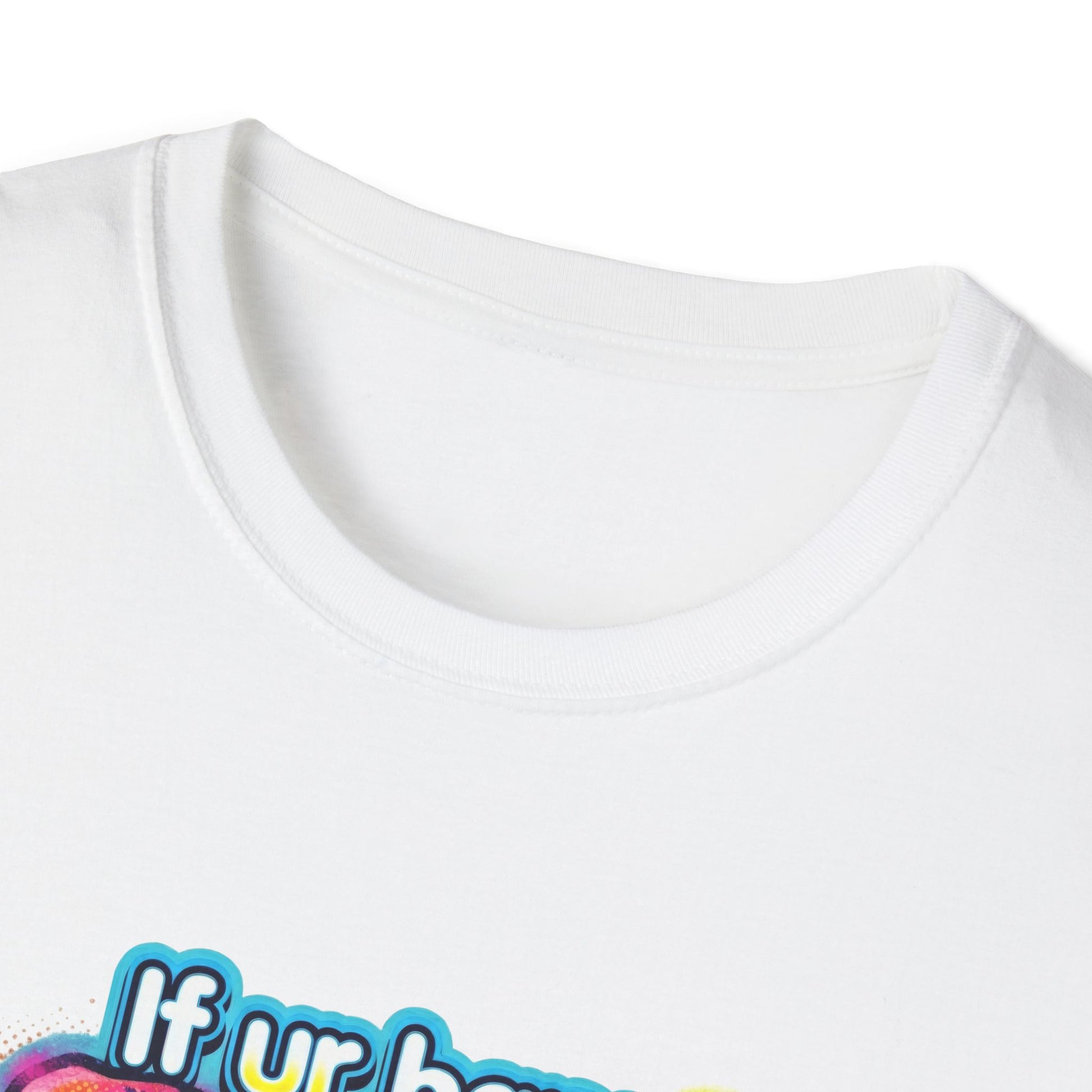 Funny Dinosaur T-Shirt - If Ur Happy Clap Your Oh Graffiti Tee - LucyKay store