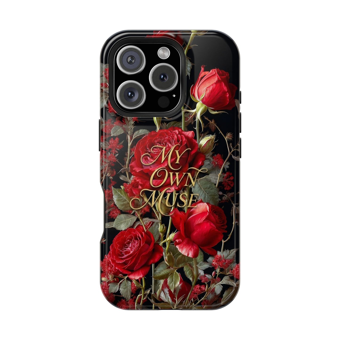 Red Rose Floral iPhone Case - Impact - Resistant Dual - Layer - LucyKay store