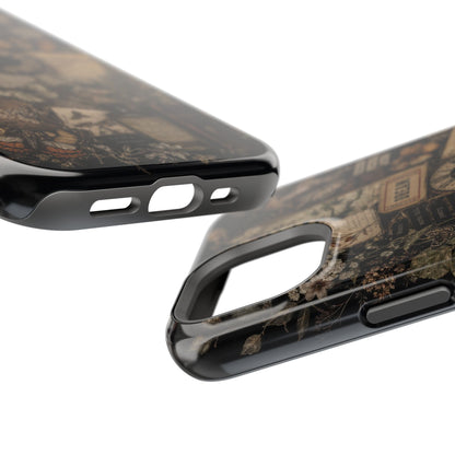 Botanical Collage iPhone Case – Magnetic MagSafe Protection