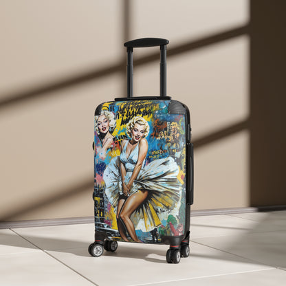 Marilyn Monroe Suitcase – Pop Art Graffiti Travel Luggage - LucyKay store