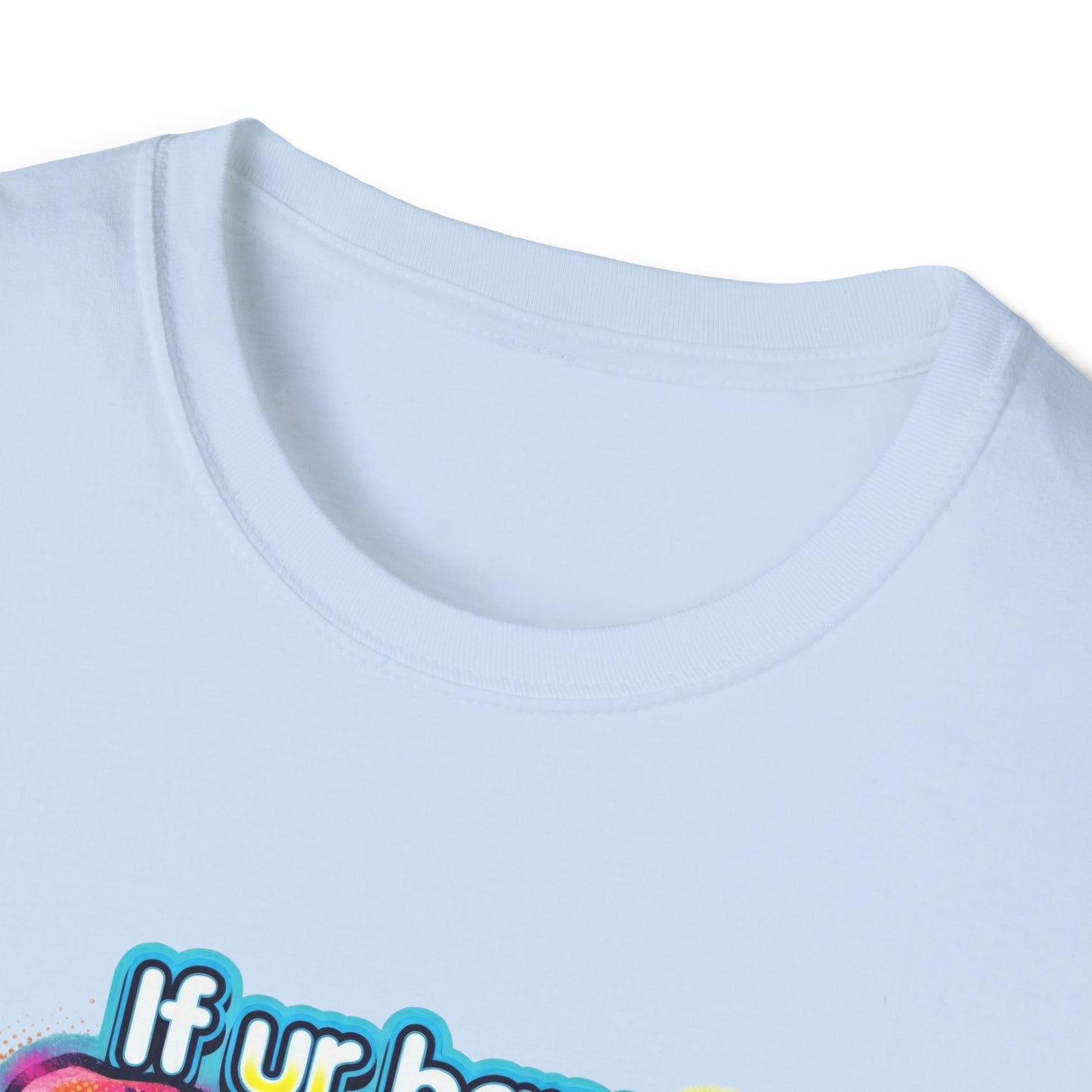 Funny Dinosaur T-Shirt - If Ur Happy Clap Your Oh Graffiti Tee - LucyKay store