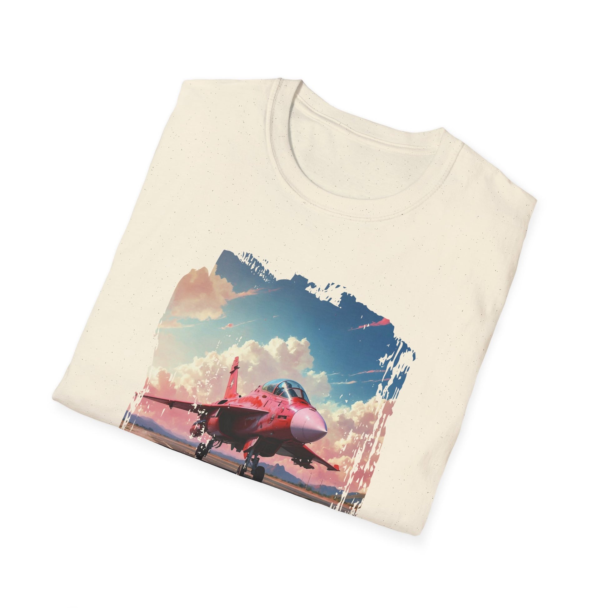 Aviation T-Shirt Unisex - Vintage Plane Graphic Softstyle Tee - LucyKay store