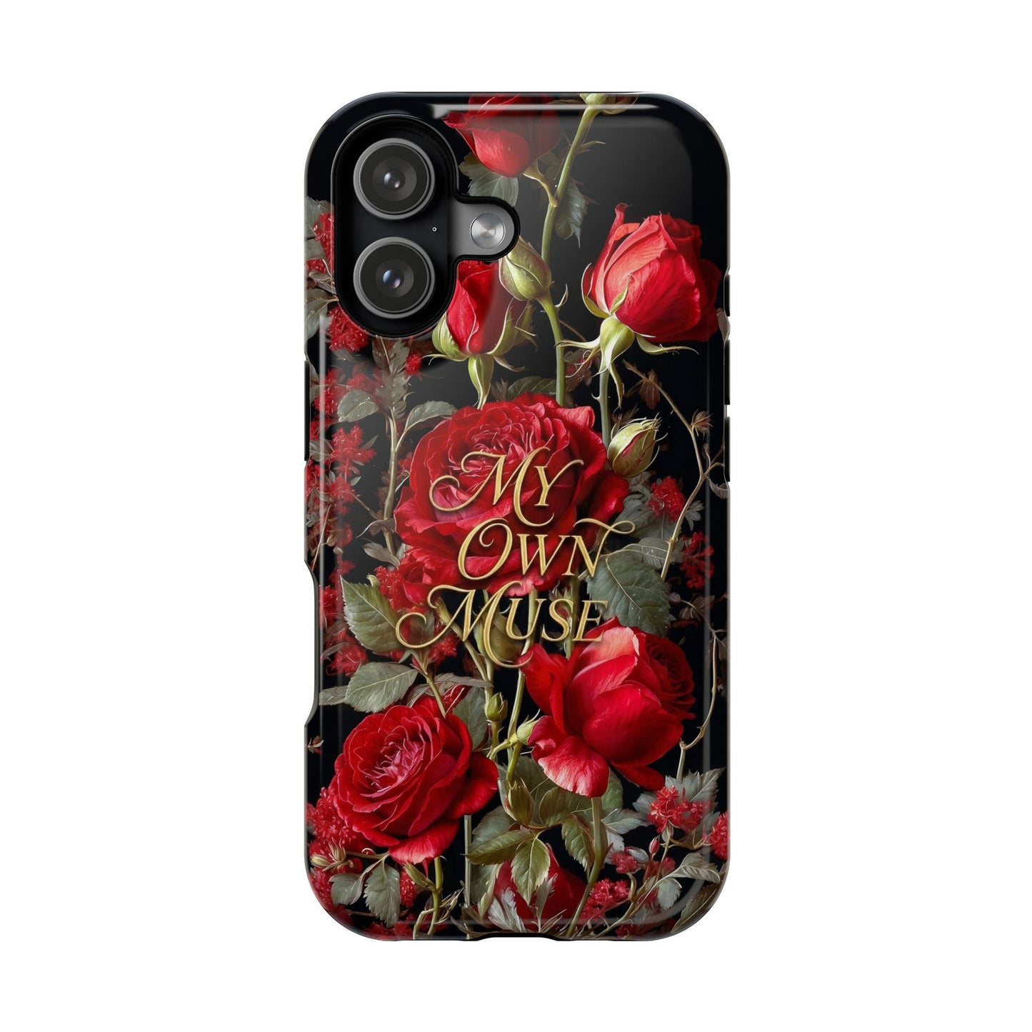 Red Rose Floral iPhone Case - Impact - Resistant Dual - Layer - LucyKay store