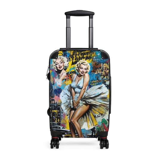 Marilyn Monroe Suitcase – Pop Art Graffiti Travel Luggage - LucyKay store