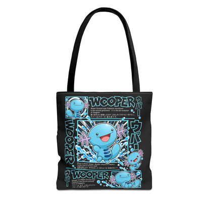 Inspired Cute Blue Character Tote Bag