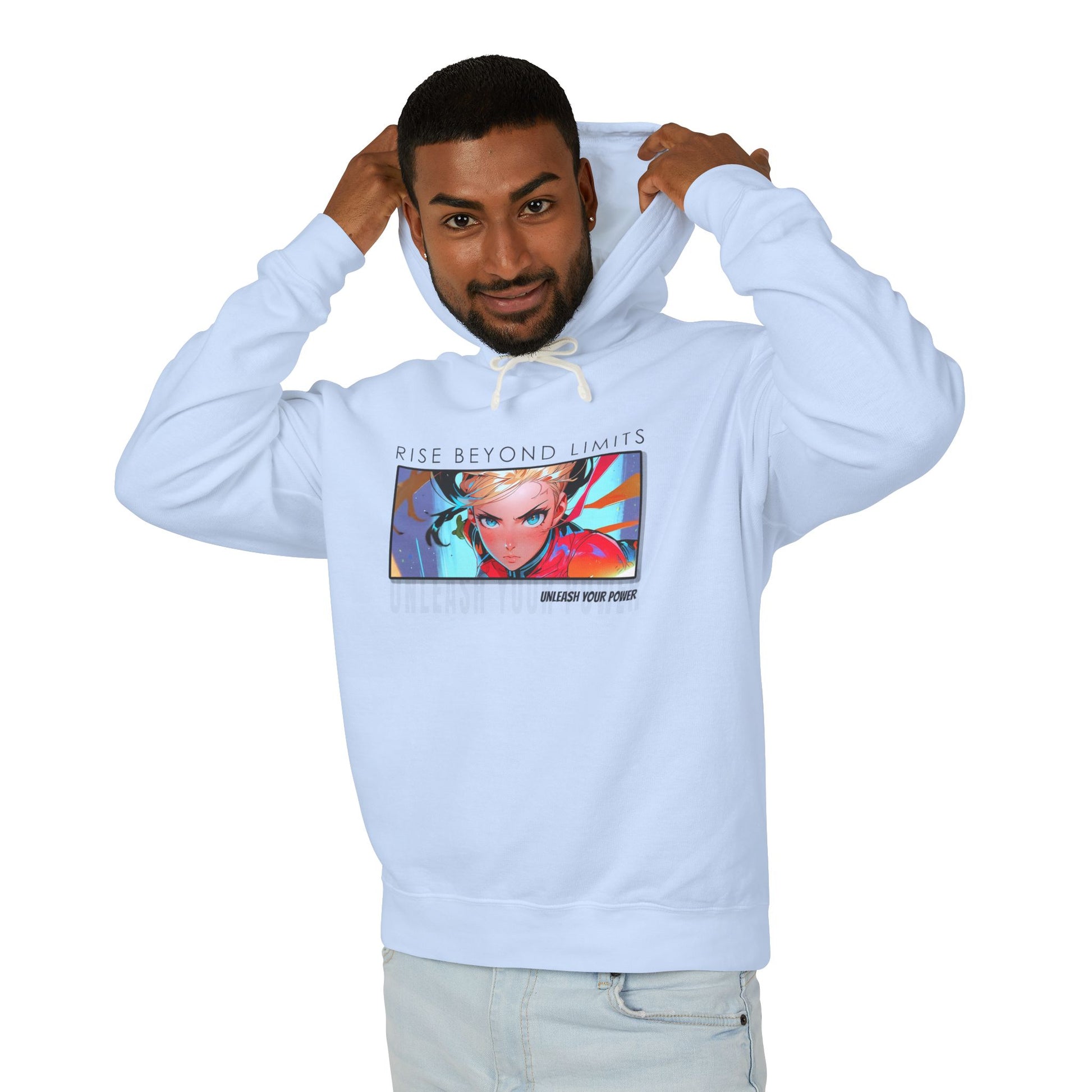 Legends Anime Collage Hoodie | Rise Beyond Limits Graphic Sweatshirt - LucyKay store