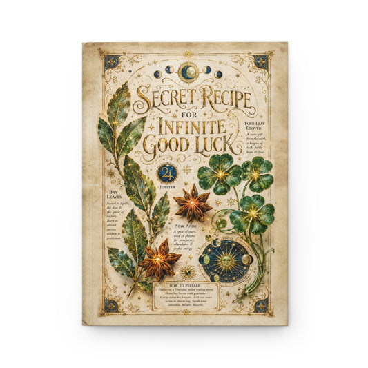 Lucky Botanica Hardcover Journal