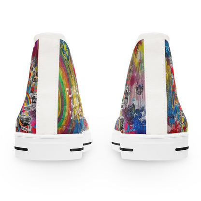Women’s Graffiti High Top Sneakers - LucyKay store