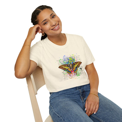 Butterfly Watercolor T-Shirt – Nature Graphic Tee - LucyKay store