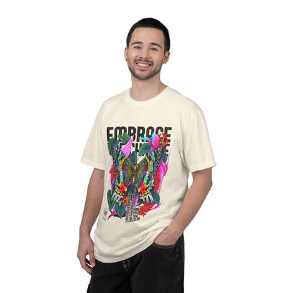 Butterfly Graphic T-Shirt - Colorful Unisex Cotton Tee - LucyKay store