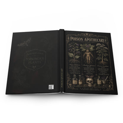 Dark Academia Vintage Botanical Journal – Witchcraft Gift for Her
