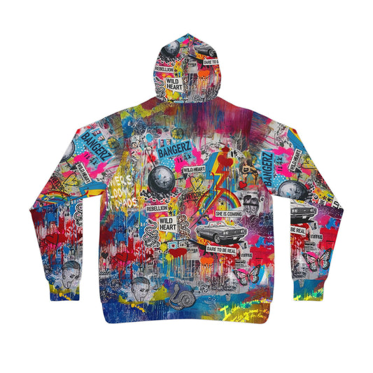 Graffiti Hoodie for Fearless Self - Expression | Miley Cyrus Inspired - LucyKay store