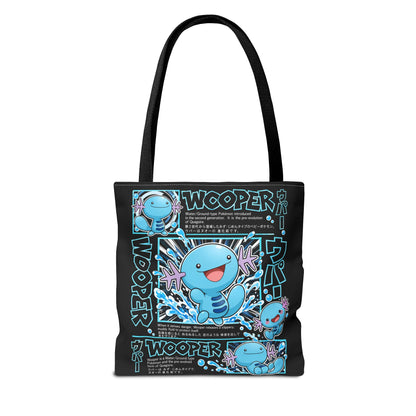 Inspired Cute Blue Character Tote Bag