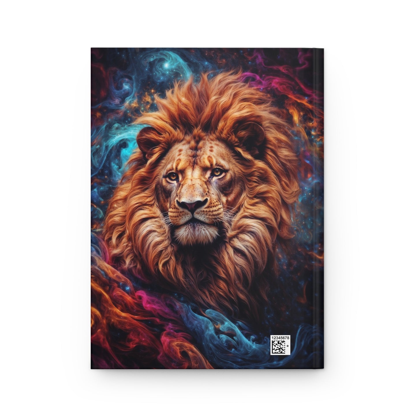 Cuaderno de tapa dura mate - Leo, signo del zodiaco, astrología, A5