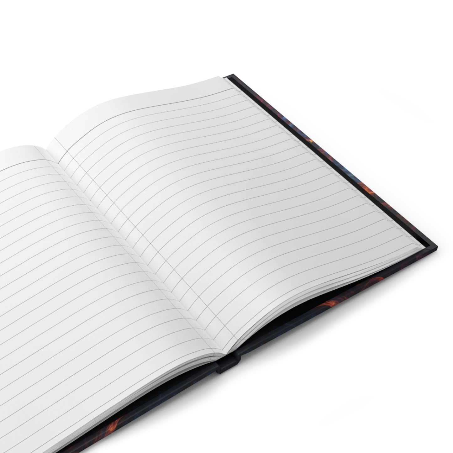 Cuaderno de tapa dura mate - Leo, signo del zodiaco, astrología, A5