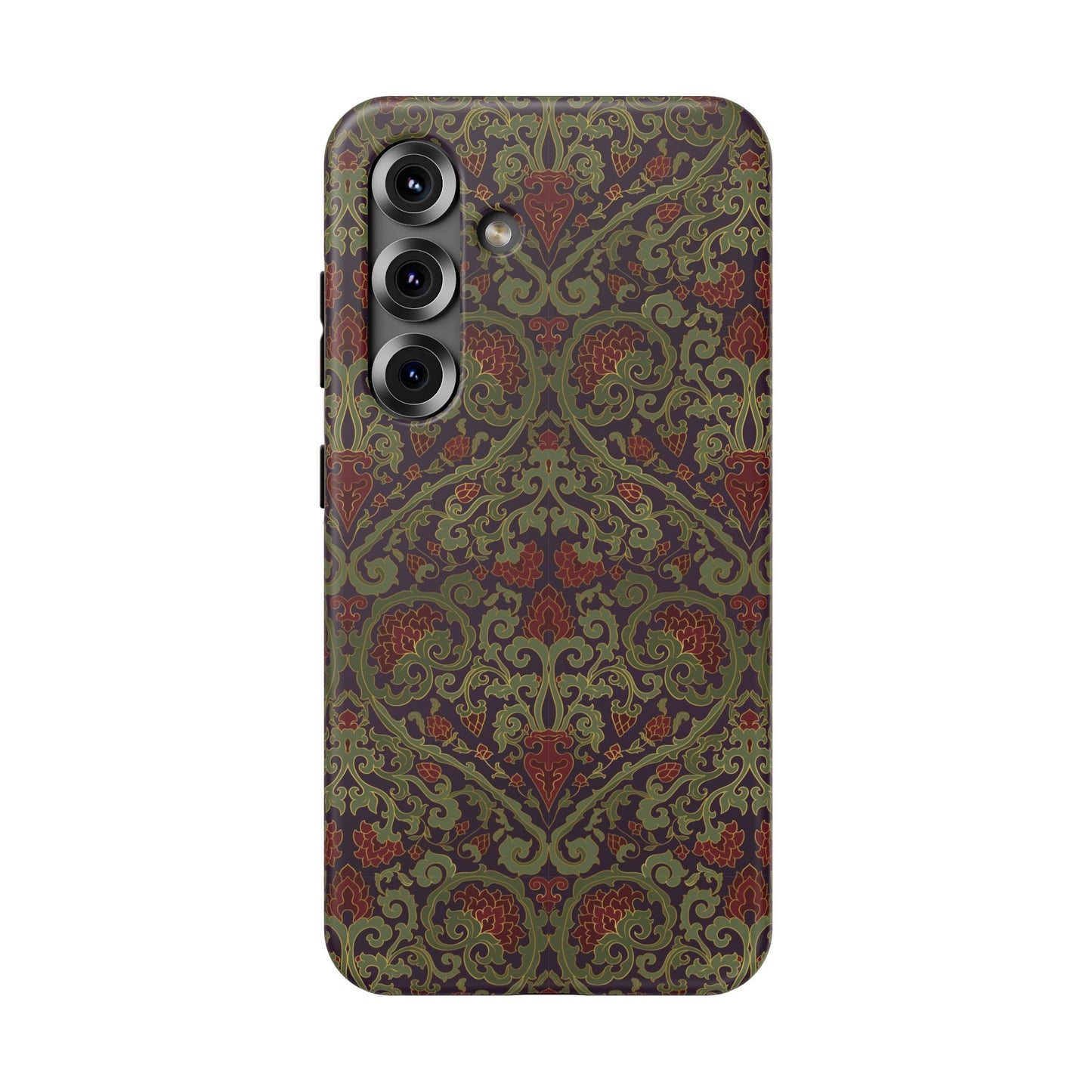 Dark Academia Vintage Tapestry Samsung Galaxy Case - Damask - LucyKay store