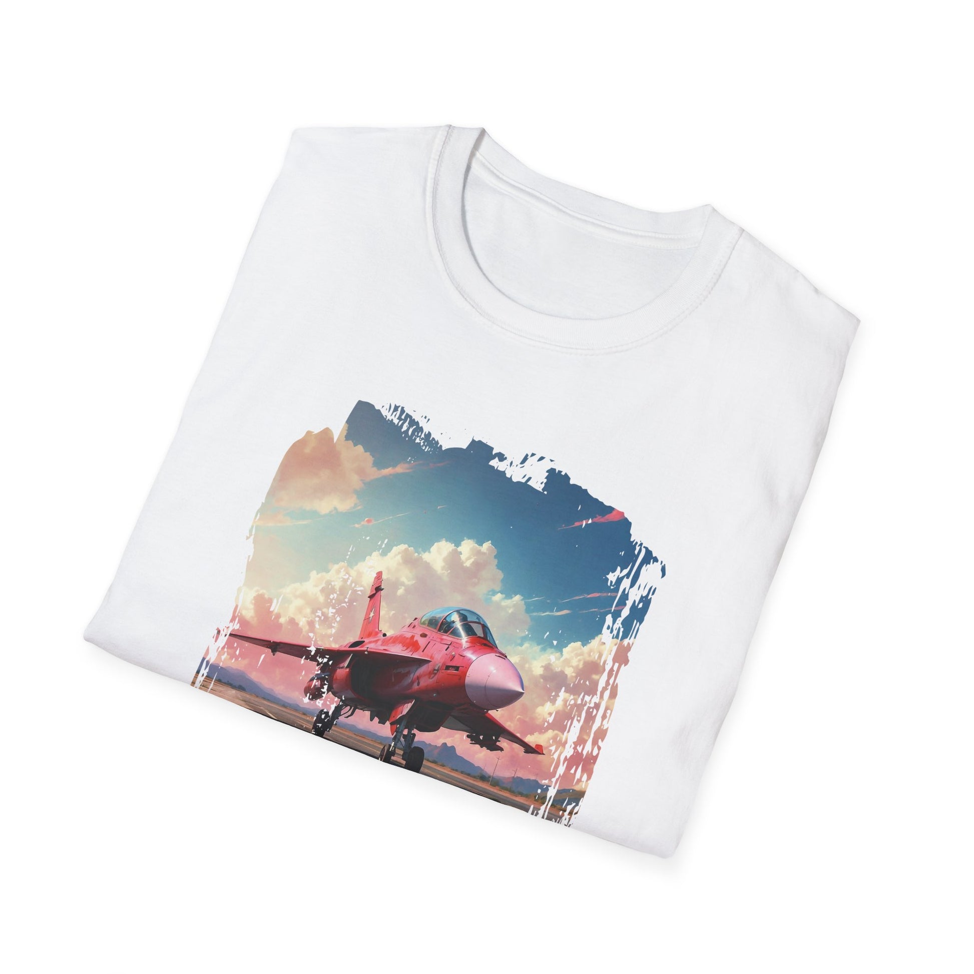 Aviation T-Shirt Unisex - Vintage Plane Graphic Softstyle Tee - LucyKay store