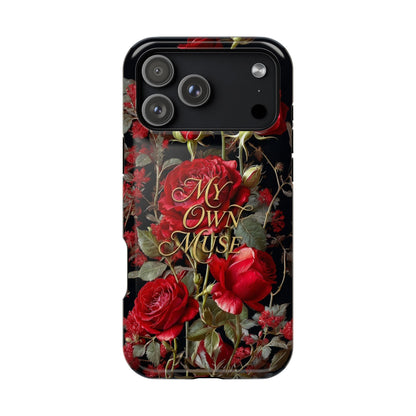 Red Rose Floral iPhone Case - Impact - Resistant Dual - Layer - LucyKay store
