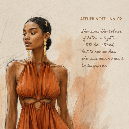 Fashion Illustration Art Print – Late Sunlight Watercolor Wall Art