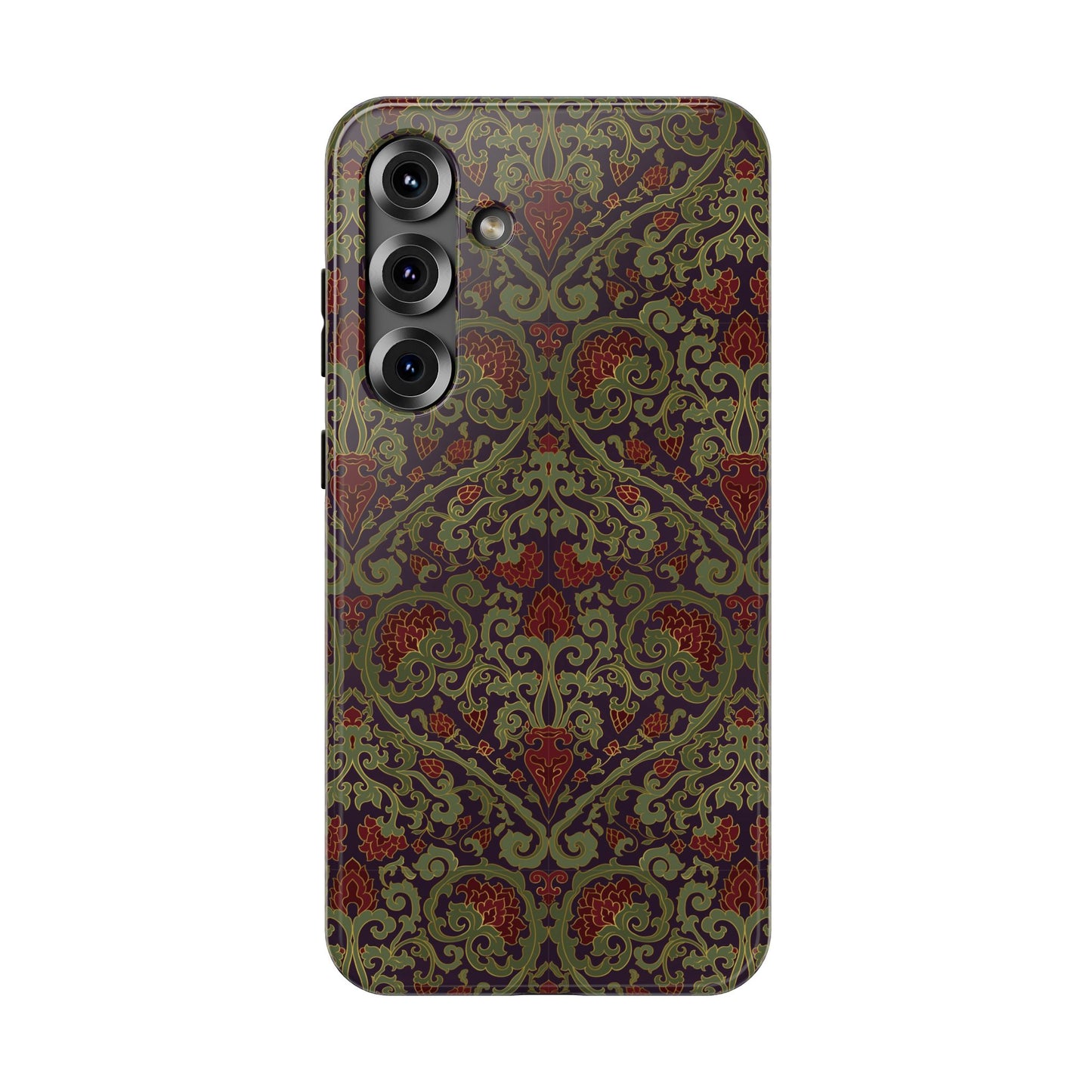 Dark Academia Vintage Tapestry Samsung Galaxy Case - Damask - LucyKay store