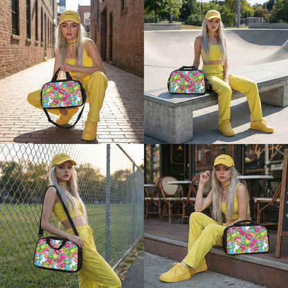 Fitness Handbag - Vibrant Pop Art - LucyKay store