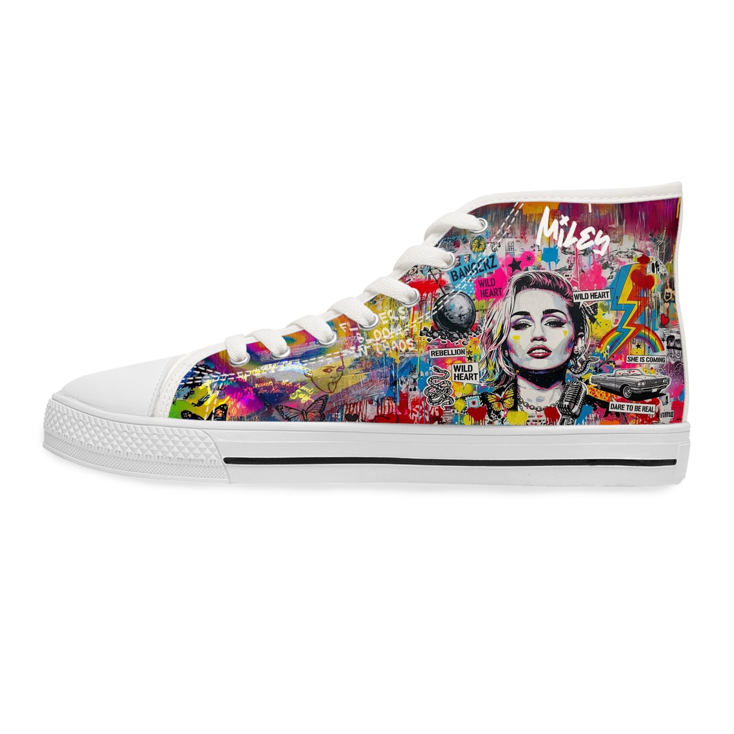 Women’s Graffiti High Top Sneakers - LucyKay store