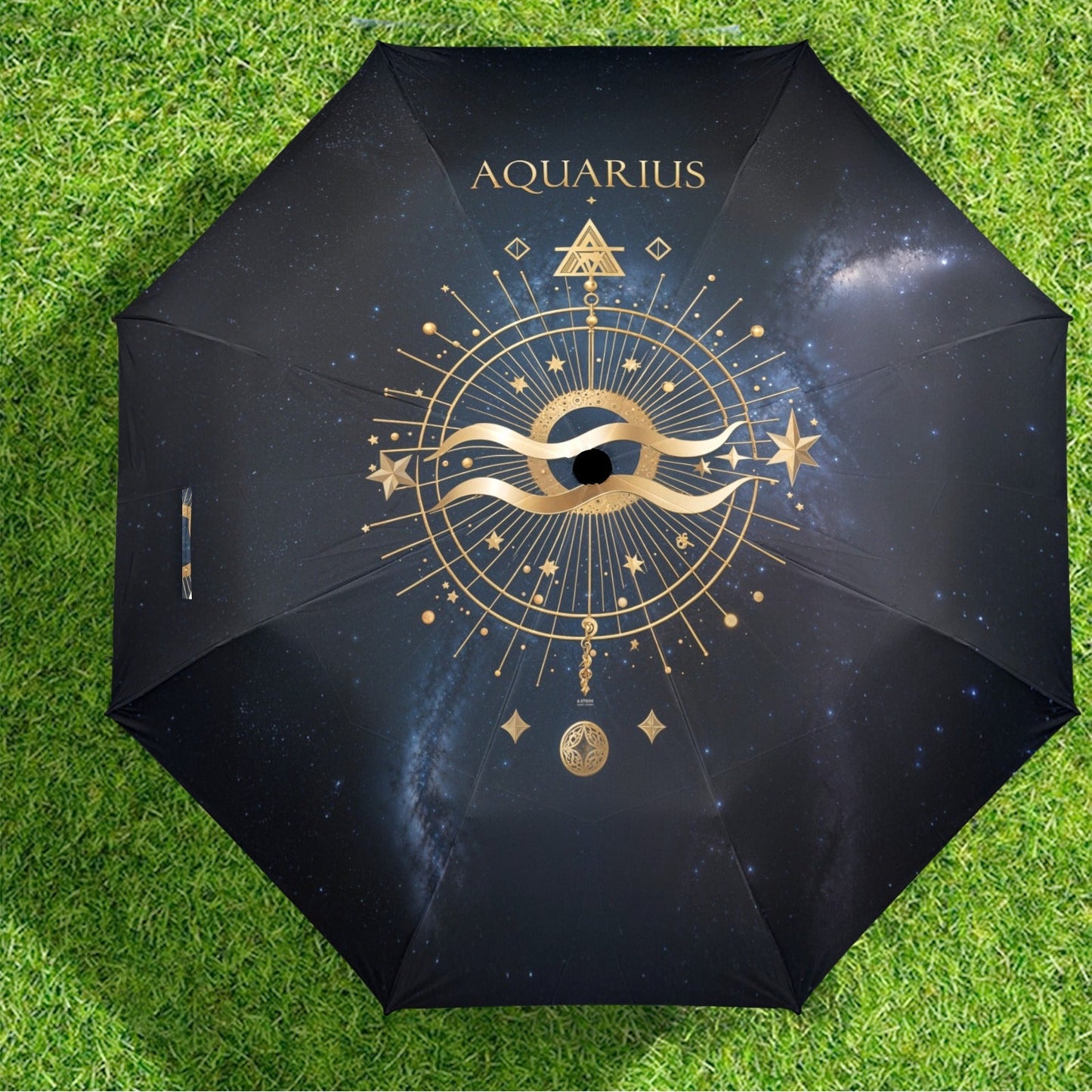 Aquarius Zodiac Umbrella - LucyKay store