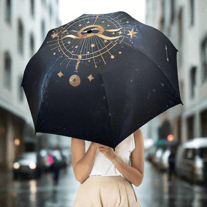 Aquarius Zodiac Umbrella - LucyKay store