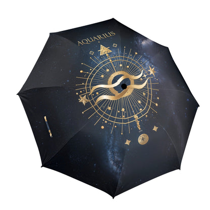 Aquarius Zodiac Umbrella - LucyKay store
