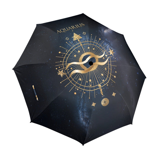 Aquarius Zodiac Umbrella - LucyKay store