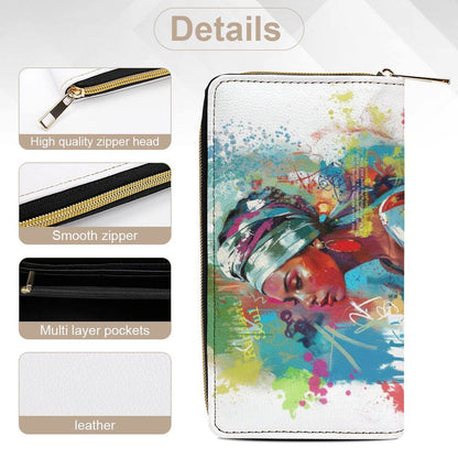 Artistic PU Leather Wallet - LucyKay store
