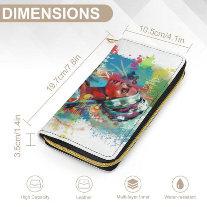 Artistic PU Leather Wallet - LucyKay store