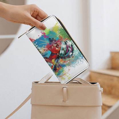 Artistic PU Leather Wallet - LucyKay store