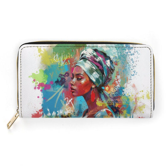 Artistic PU Leather Wallet - LucyKay store