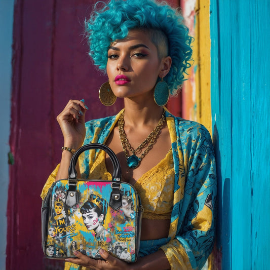 Shoulder Handbag - Audrey Hepburn - LucyKay store