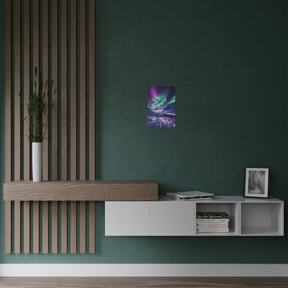 Aurora Borealis Satin Poster - Northern Lights Satin Finish Poster - LucyKay store