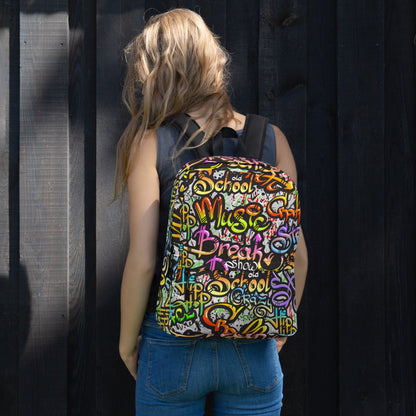 Backpack - Grafitti - LucyKay store