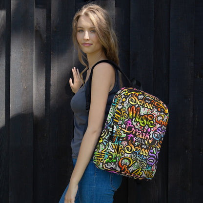 Backpack - Grafitti - LucyKay store