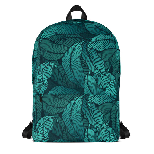 Backpack - Tropical Leafs - LucyKay store