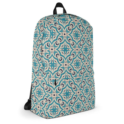 Backpack - Vintage Mosaic Pattern - LucyKay store